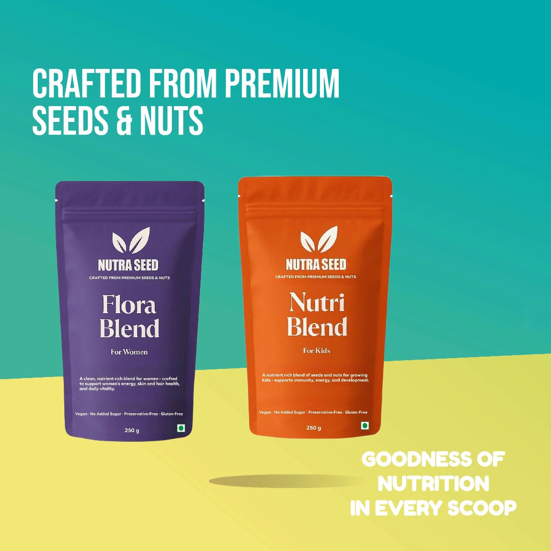 NUTRASEED - Clean Nutrition with Premium Seeds and Nuts for Everyday Wellness