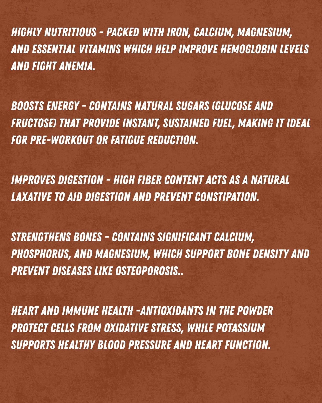 Health benefits of Nutraseed Dates powder