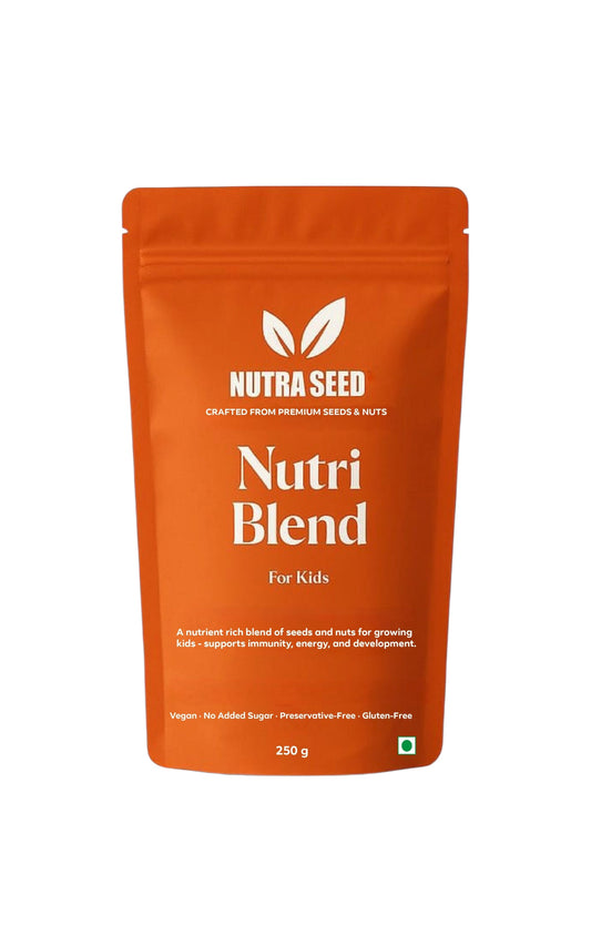 Nutri Blend For Kids - 6 Superfoods, Made from Premium Nuts, Seeds and Dates Powder, 100% Natural, Vegan, 250g